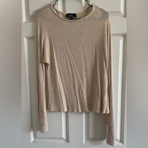 Lulu's Cream Long Sleeve Top